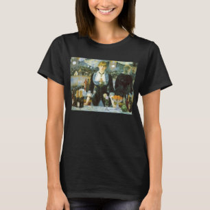 Camiseta Um Bar no Folies Bergere por Edouard Manet