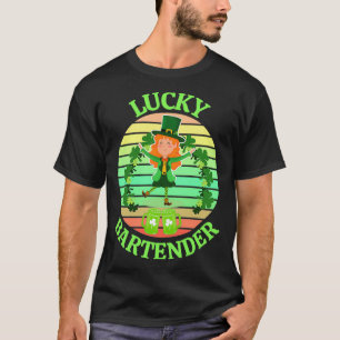 Camiseta um barman sortudo 6