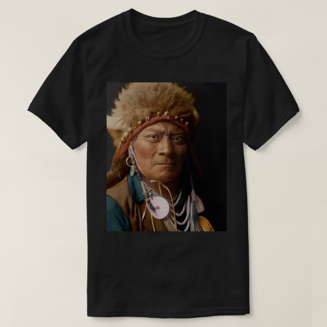 Camiseta Um bastão azul (Frente do Design)