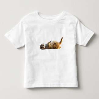 Camiseta um bebê meerkat brincalhão