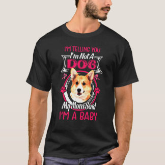 Camiseta Um Bebê Pembroke Welsh Corgi
