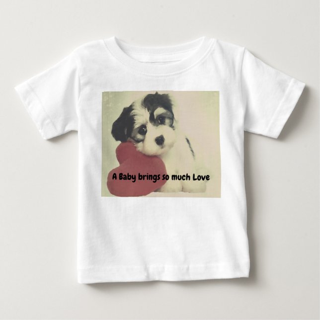 Camiseta Um bebê traz (Frente)