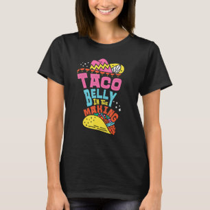 Camiseta Um Belly Ful De Tacos I Fiesta Cinco De Mayo Costu