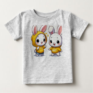 Camiseta um belo coelhinho