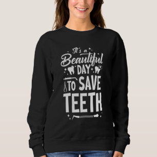 Camiseta Um Belo Dia Para Salvar Dentista Dentista