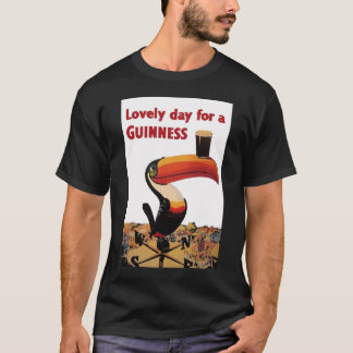 Camiseta Um belo dia para um guincho de cerveja clássico