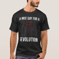 Um belo dia para uma Cara de revolução que voa o d