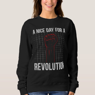 Camiseta Um belo dia para uma Cara de revolução que voa o d
