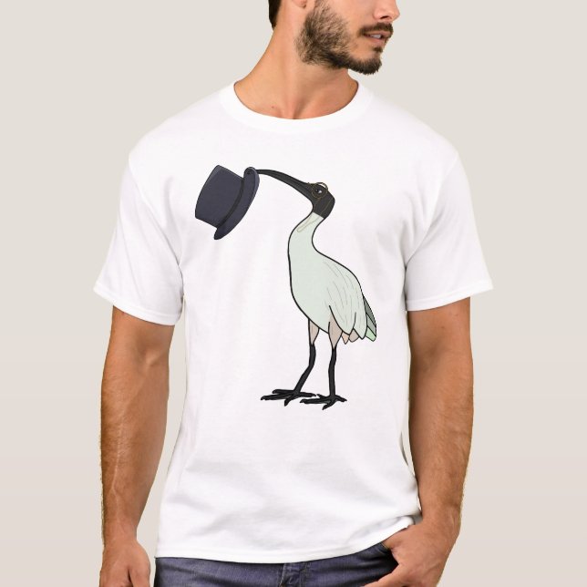 Camiseta Um Bin Chicken vintage gentlemanesco (Frente)