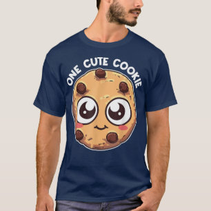 Camiseta Um Biscoito Bonito Funny Kawaii Chocolate Bajuland
