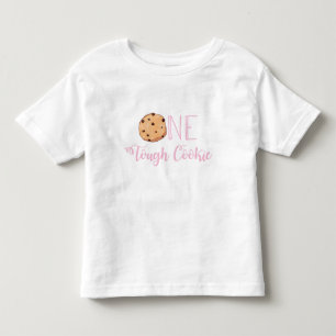 Camiseta Um Biscoito Duro Biscoito Rosa Aniversário