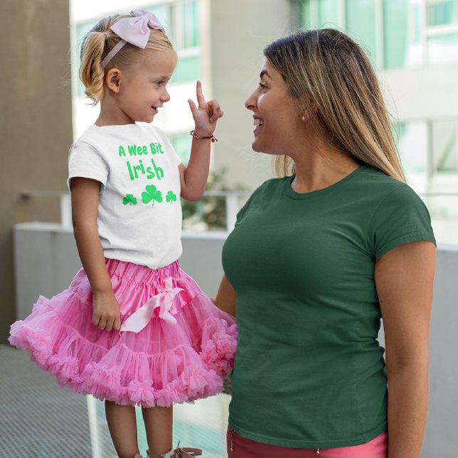Camiseta Um Bit Irish Toddler T shirt (Criador carregado)