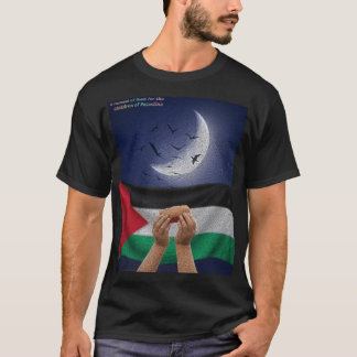Camiseta Um bocado de comida para as crianças da Palestina