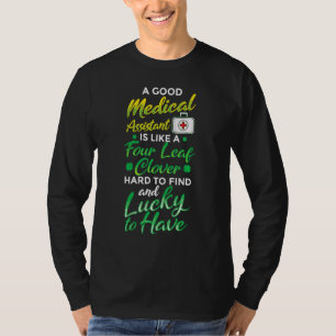 Camiseta Um Bom Assistente Médico É Como Uma Quatro Férias