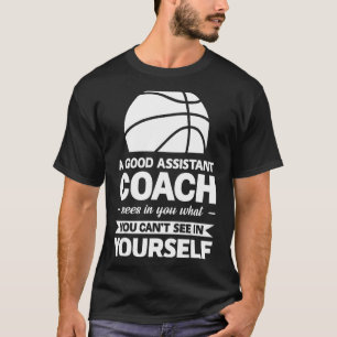 Camiseta Um Bom Assistente Vê Esporte