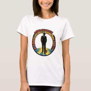 Camiseta Um Bom Caráter Respeito é Ganho