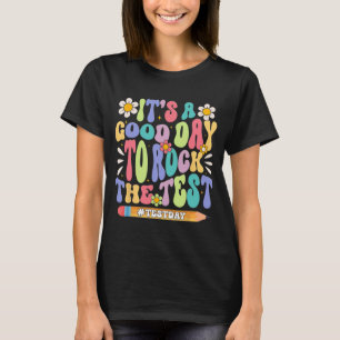Camiseta Um Bom Dia Para Atingir O Motivato De Teste Da Gro
