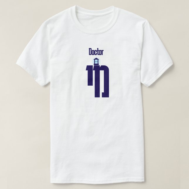 CAMISETA UM BOM MÉDICO JUDEU (Frente do Design)