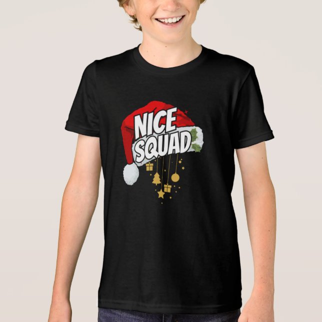 Camiseta Um bom Natal para a família. (Frente)