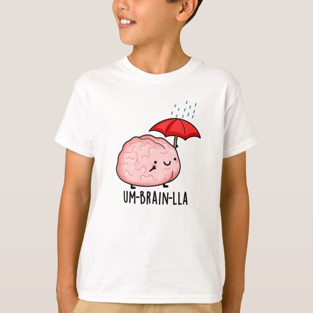 Camiseta Um-brain-lla Piadas do Cérebro Divertidas  (Frente)