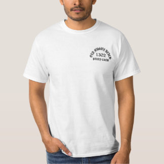Camiseta Um branco da reunião 1302 do MB