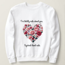 Camiseta Um buquê de flores em forma de coração, eu sou tot
