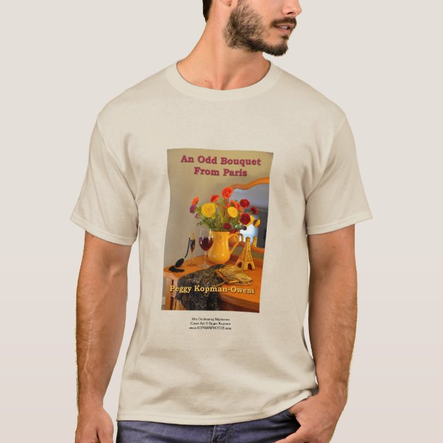 Camiseta Um Buquê estranho de Paris (Frente)