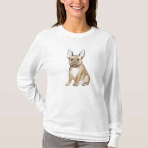 Camiseta Um cachorrinho francês adorável