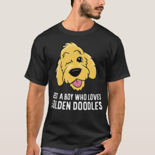 Camiseta Um Cachorro Bonito Que Adora Goldendoo
