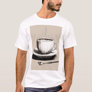 Camiseta Um café