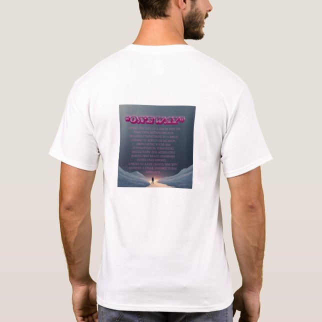 Camiseta um caminho Jesus (Verso)