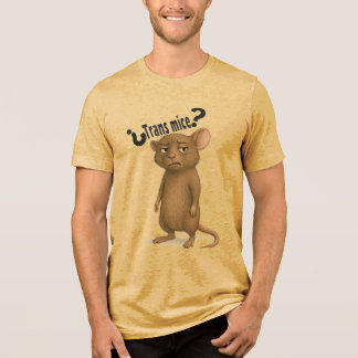 Camiseta Um camundongo confuso por declaração idiota