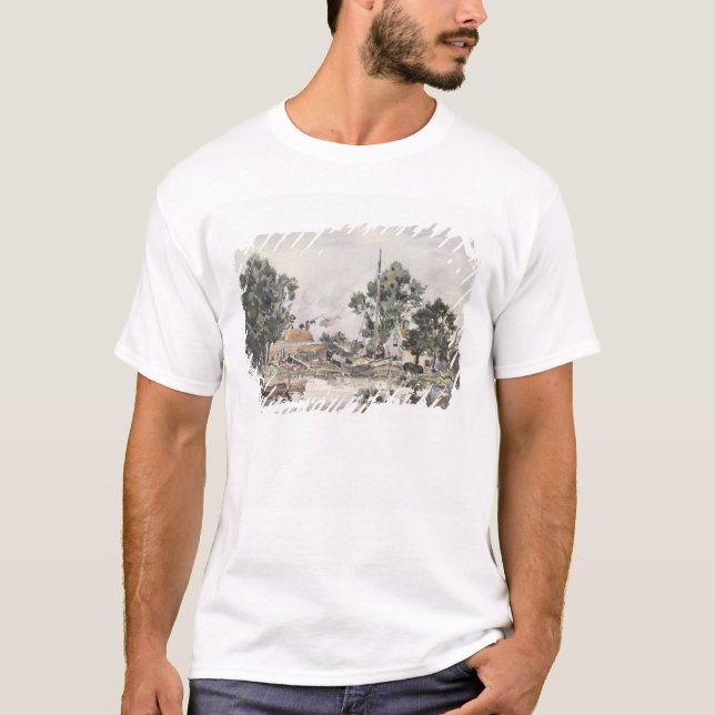 Camiseta Um canal em Haia, 1868 (Frente)