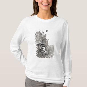 Camiseta Um Cannonade no Matterhorn, 1862, 'do Asc