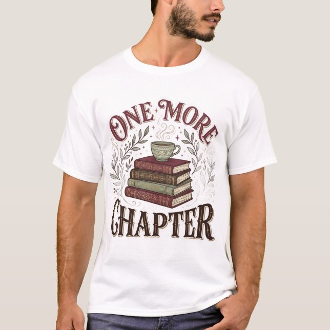 Camiseta Um Capítulo a Mais (Frente)