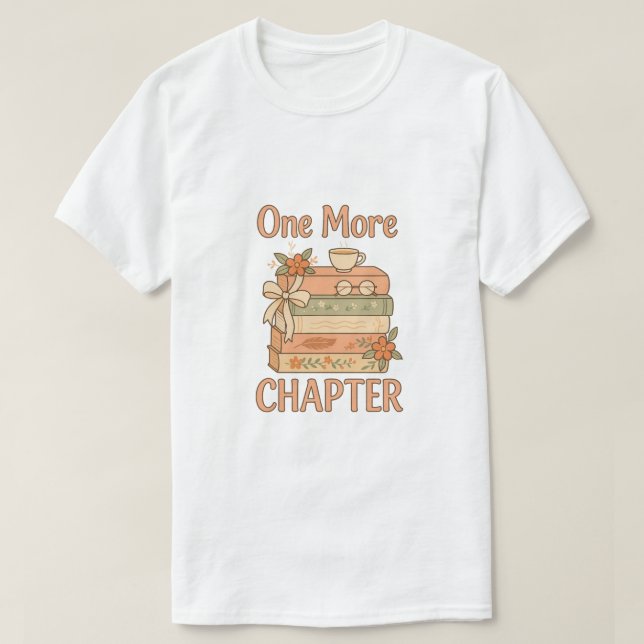 Camiseta Um Capítulo Mais (Frente do Design)