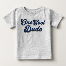 Camiseta Um Cara Legal Menino 1º Aniversário
