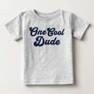 Camiseta Um Cara Legal Menino 1º Aniversário