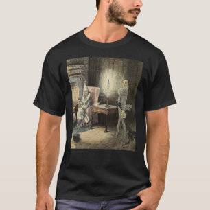 Camiseta Um Carol de Natal O Fantasma de Jacob Mar