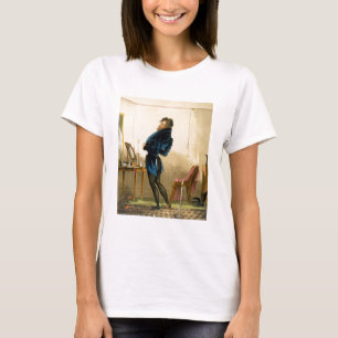 Camiseta Um casaco novo (litho da cor)