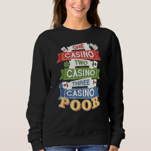 Camiseta Um Casino Dois Casino Três Casino Pobre