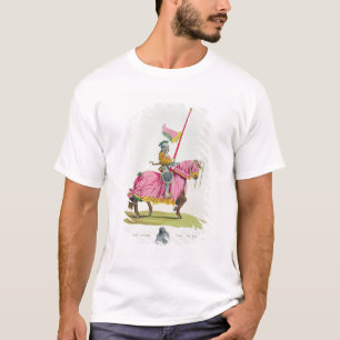 Camiseta Um Cavaleiro Armado para o Bond, 1512, gravado por