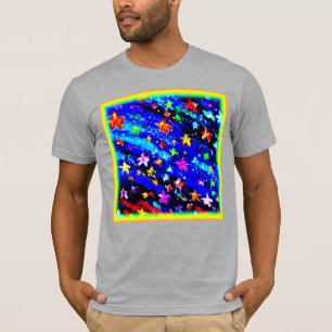 Camiseta Um Céu Estrelado Colorido. Compre Agora
