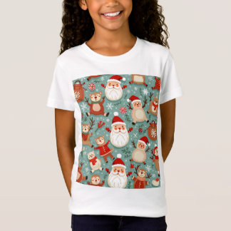 Camiseta um chá de Natal bonito