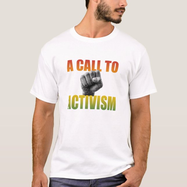 Camiseta Um Chamado ao Ativismo (Frente)