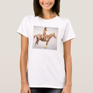 Camiseta Um Cheyenne Bravo, 1901 (litho da cor)