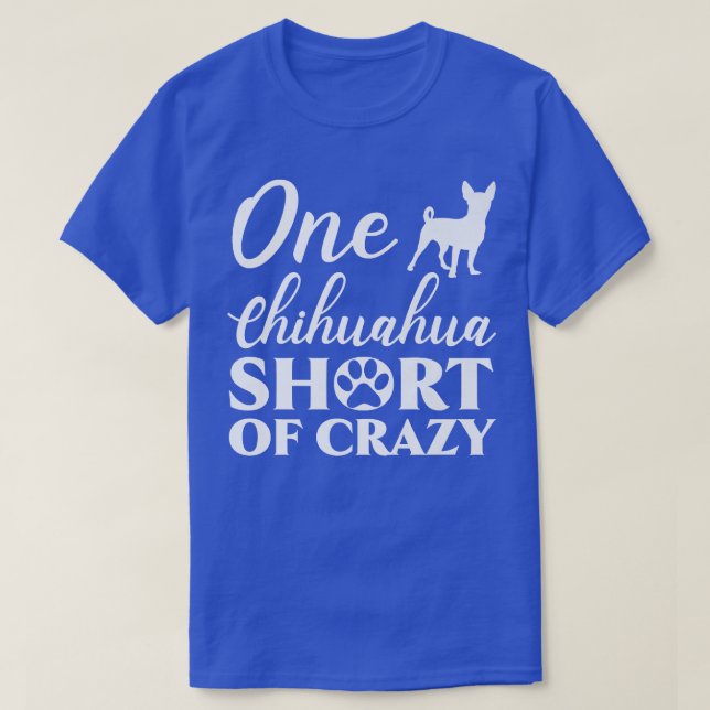Camiseta Um Chihuahua sem dono de Cachorro Louco Puppy Love (Frente do Design)