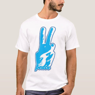 Camiseta Um-Cidade para baixo… - Azul do Lt