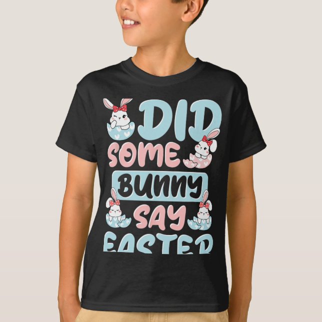 Camiseta Um Coelhinho Disse Páscoa (Frente)