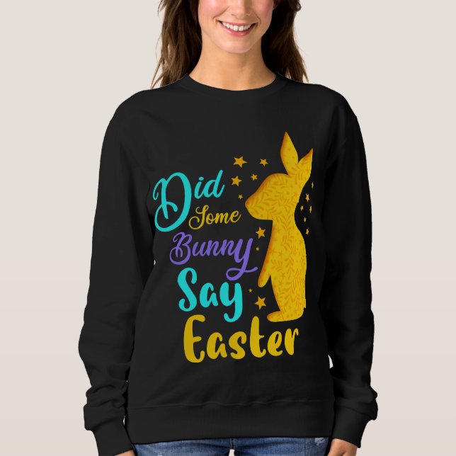 Camiseta Um Coelhinho Disse Páscoa (Frente)